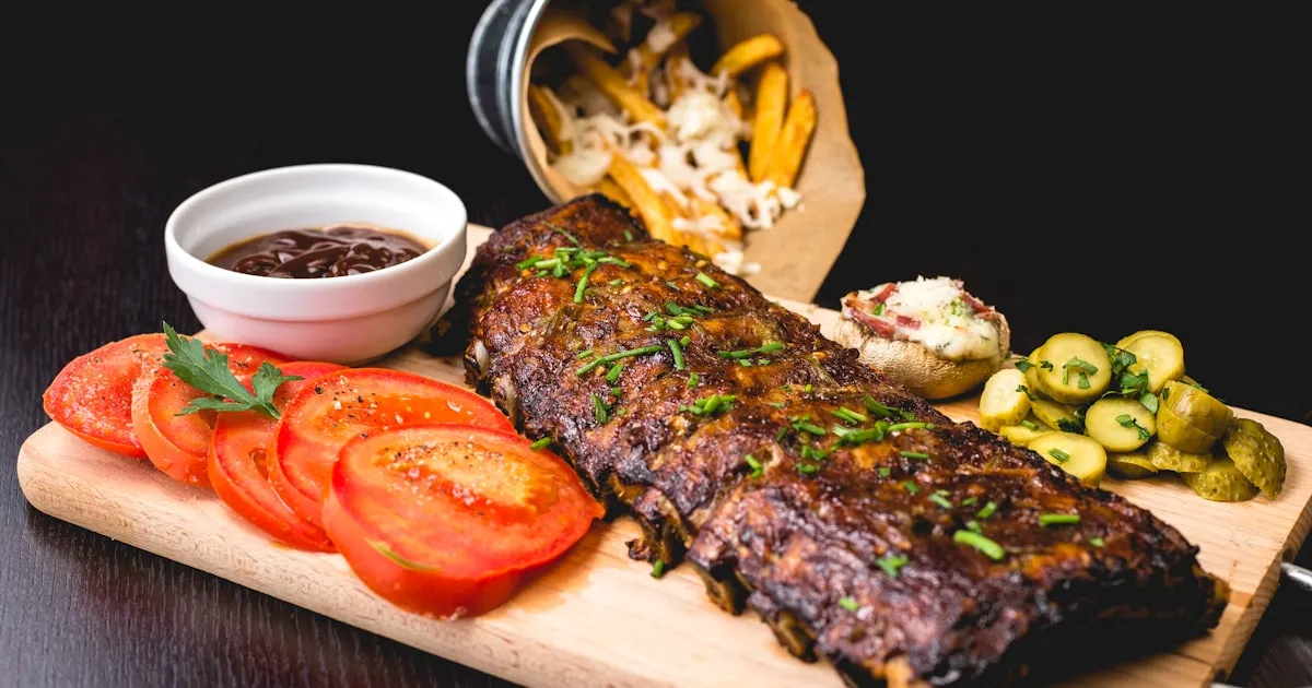 Perfectly grilled premium steak with herbs and butter